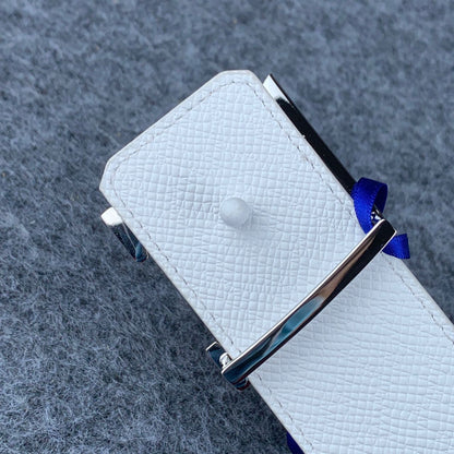 LV Initiales 40mm Reversible Belt 'White'