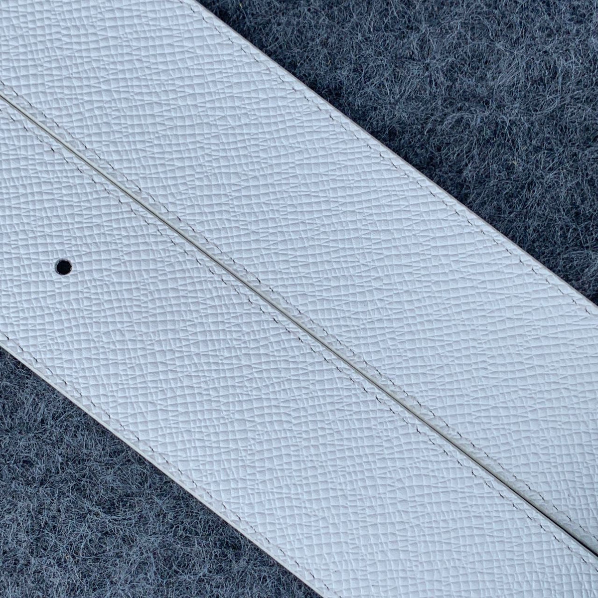 LV Initiales 40mm Reversible Belt 'White'