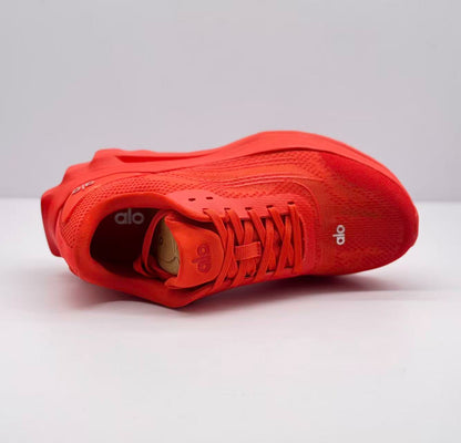 ALO running shoes Bright Red