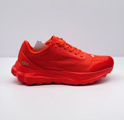 ALO running shoes Bright Red
