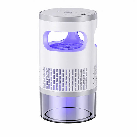 Gainstarx Indoor Flying Insect Trap with UV Light and Suction Fan, Plug-In Bug Catcher for Home, Kitchen, Bedroom and Office