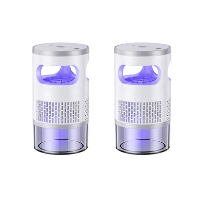 Gainstarx Indoor Flying Insect Trap with UV Light and Suction Fan, Plug-In Bug Catcher for Home, Kitchen, Bedroom and Office