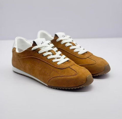 ALO Brown German training shoes