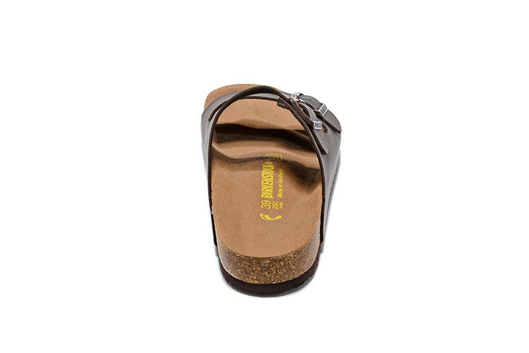 Birkenstock Arizona (Dark Brown / Mocha Birko-Flor / Leather)