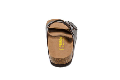 Birkenstock Arizona (Dark Brown / Mocha Birko-Flor / Leather)