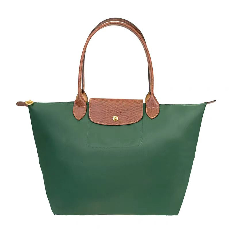Longchamp - Large Le Pliage Tote, Green Blue