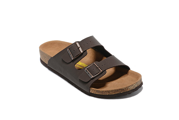 Birkenstock Arizona (Dark Brown / Mocha Birko-Flor / Leather)