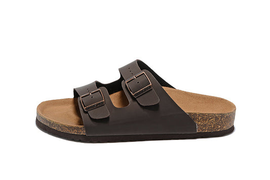 Birkenstock Arizona (Dark Brown / Mocha Birko-Flor / Leather)
