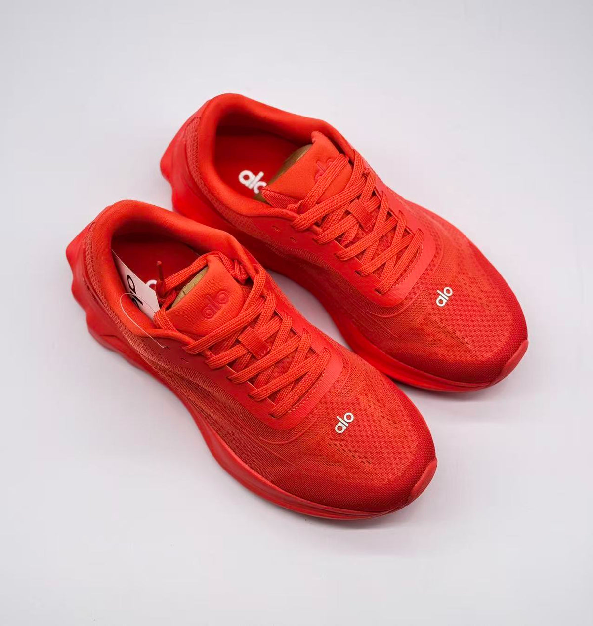 ALO running shoes Bright Red