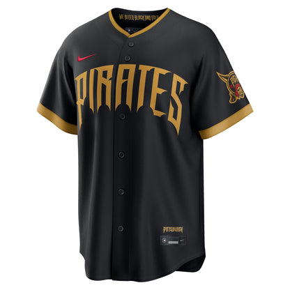 Pittsburgh Pirates Nike 2026 City Connect Stadium Jersey - Black