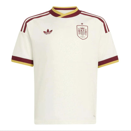 adidas 2026 Spain Youth Stadium Away Soccer Jersey