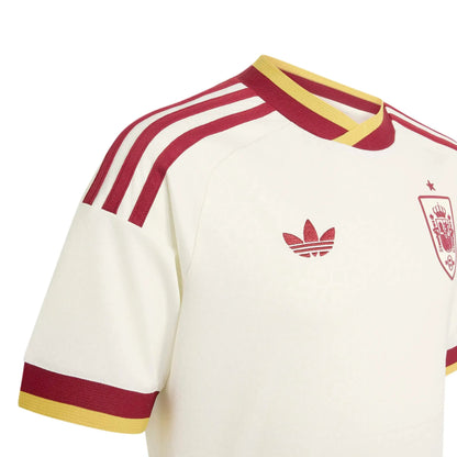 adidas 2026 Spain Youth Stadium Away Soccer Jersey