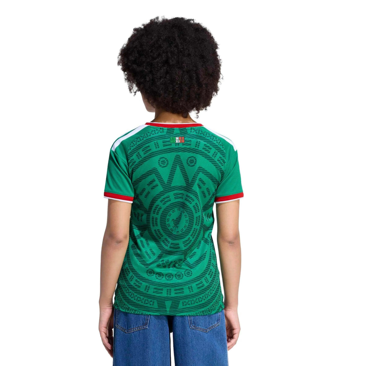 adidas 2026 Mexico Women's Stadium Home Soccer Jersey