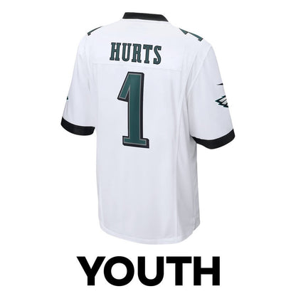 Jalen Hurts 1 Philadelphia Eagles Rising Star Game YOUTH Jersey - White