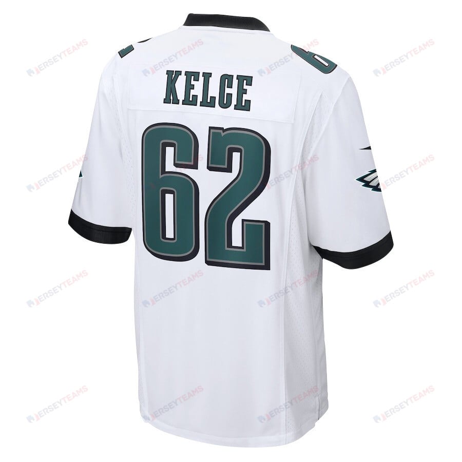 Jason Kelce 62 Philadelphia Eagles Legacy Game Jersey - Men, White