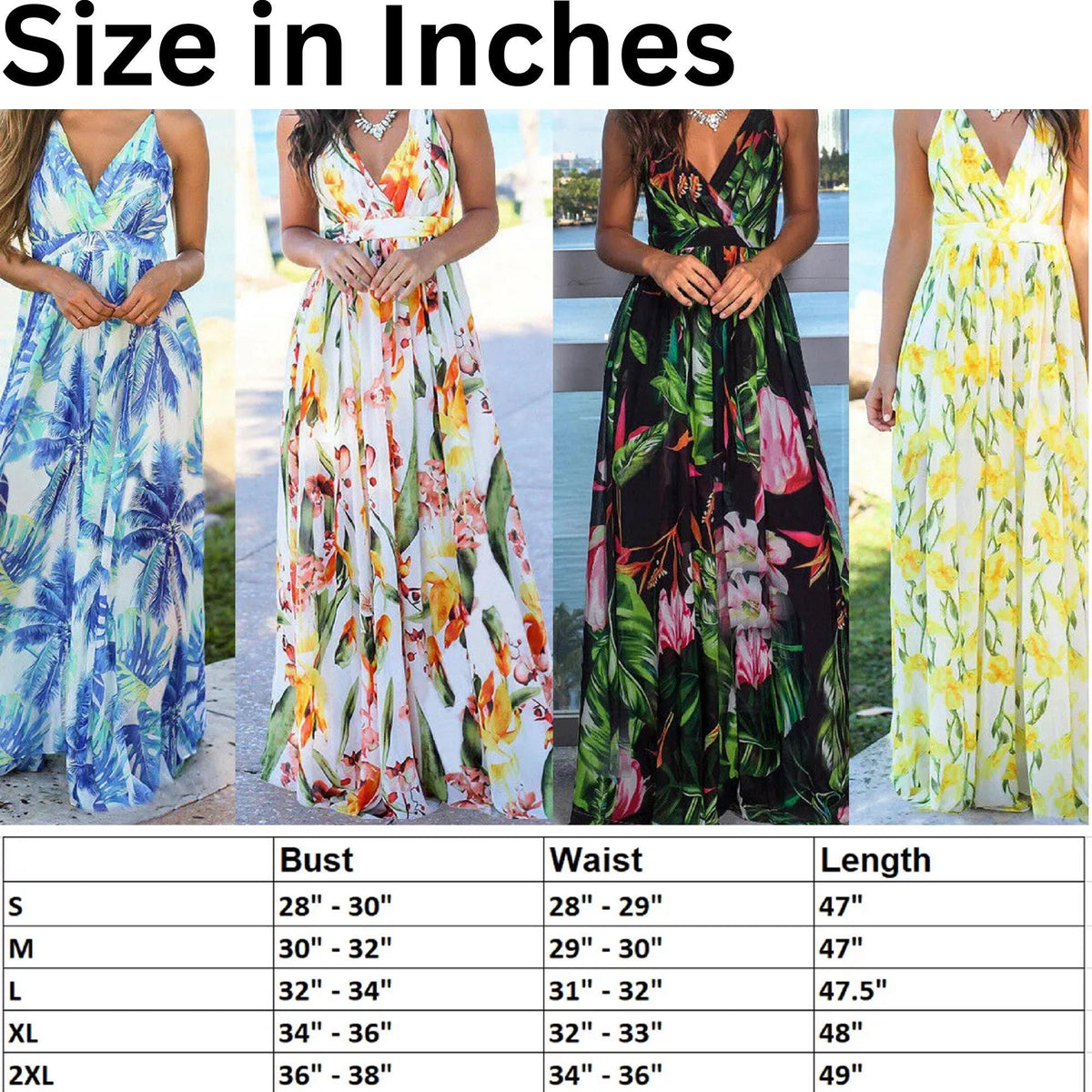 Black Boho Floral Maxi Dress Cocktail Party Evening Summer Beach Sundress Gift for Women Maxi Flowers Dress Beach Summer Dress  Party Dress