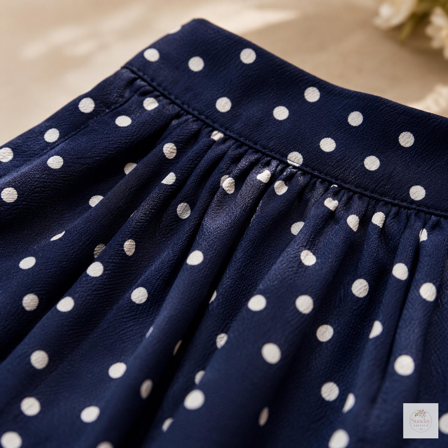 Polka Dot Maxi Dress - Halter Summer Dress, Women's Clothing, Garden Party Outfit