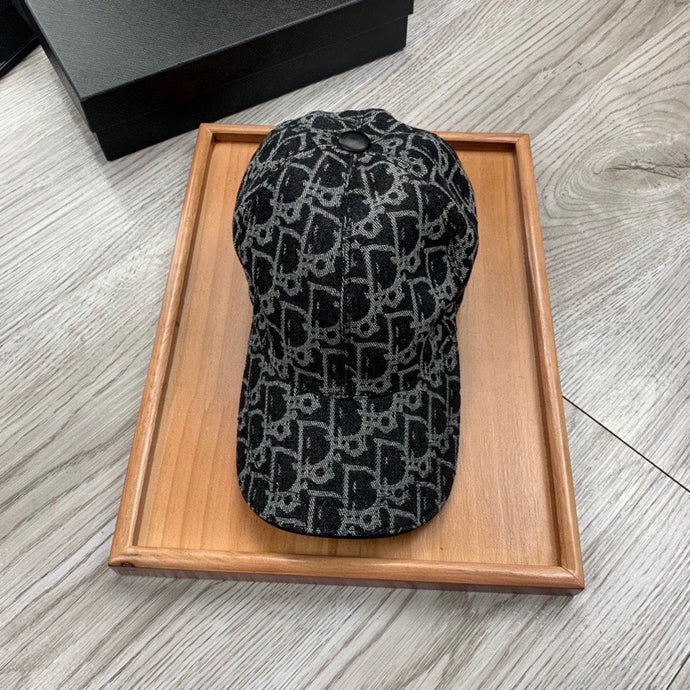 Dior Denim Oblique Hat Cotton 262219