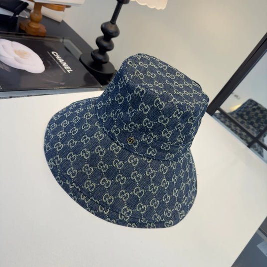 Gucci GG Canvas Wide Brim Hat